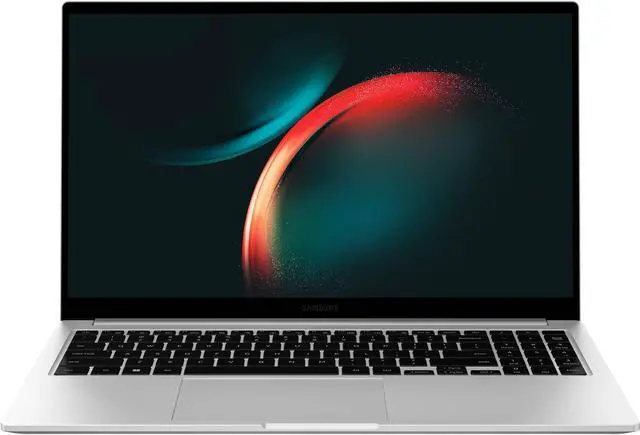 Main image of Samsung Galaxy Book3 Business Laptop 15.6" FHD Anti-Glare Intel 10-Core i7-1355U Processor 16GB DDR4 512GB SSD Backlit Fingerprint USB-C Fast Charging Long-lasting Battery Win11 Silver