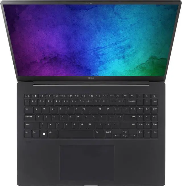 Alt view image 2 of 6 - LG Gram Pro 16 Ultra-thin and Lightweight Creator Laptop 16" WQXGA+ OLED (DCI-P3 100%) Intel 16-Core Ultra7 155H 32GB DDR5 4TB SSD Backlit Thunderbolt4 Long-Lasting Battery Win11 Black
