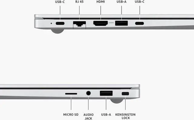 Alt view image 3 of 4 - Samsung Galaxy Book 4 Business Copilot AI PC Laptop 15.6" FHD Anti-Glare Intel 10-core Ultra 7 150U 16GB DDR4 1TB SSD Backlit Fingerprint USB-C Long-lasting Battery Win11 Silver