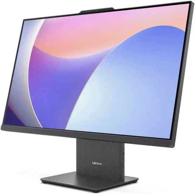 Alt view image 3 of 7 - Lenovo IdeaCentre AIO Desktop 27" QHD IPS Anti-glare Touchscreen (100Hz, Low blue light, Flicker free) Intel 10-core i7-13620H 16GB DDR5 512GB SSD 5MP+IR Camera HARMAN Win11 Grey
