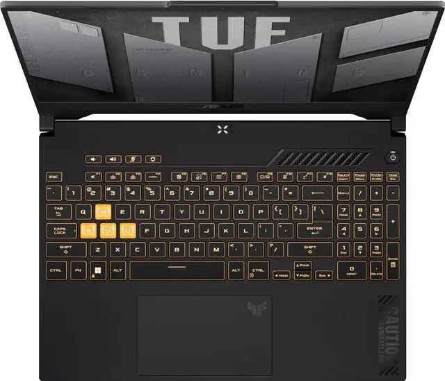 Alt view image 2 of 5 - ASUS TUF F15 Gaming Laptop 15.6" FHD IPS 144Hz (100% sRGB, G-Sync, MUX Switch) Intel 10-Core i7-13620H 64GB DDR5 2TB SSD GeForce RTX 4070 8GB Graphic Backlit Thunderbolt4 USB-C Win11 Gray