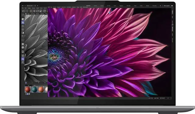 Main image of Lenovo Yoga Pro 9 Gaming AI PC Laptop 16" 3.2K Mini LED 165Hz (Touch, 100% DCI-P3, 1200nits, HDR1000) Intel 16-Core Ultra 9 185H 32GB DDR5 1TB SSD GeForce RTX 4060 Backlit Win11Pro Gray