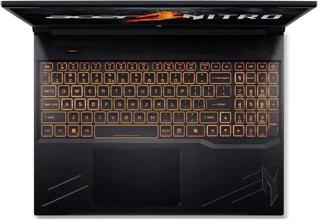 Alt view image 2 of 7 - Acer Nitro V 16 Gaming Laptop 16" WUXGA IPS 165Hz AMD Zen 4 Octa-Core Ryzen 7 8845HS 32GB DDR5 1TB SSD GeForce RTX 4060 8GB Backlit Win11