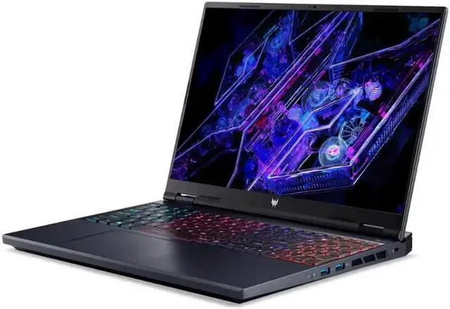 Alt view image 4 of 7 - Acer Predator Helios Neo 16 Gaming Laptop 16" WUXGA IPS 165Hz (100% sRGB) Intel 24-Core i9-14900HX 32GB DDR5 1TB SSD GeForce RTX 4060 8GB RGB Backlit Killer AX1675i Win11