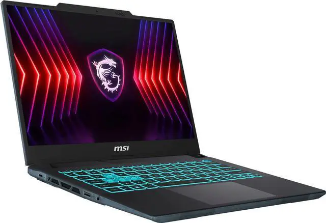 Alt view image 2 of 7 - MSI Cyborg 14 Gaming Laptop 14" WUXGA IPS 144Hz (100% sRGB) Intel 10-core i7-13620H 64GB DDR5 1TB SSD GeForce RTX 4060 Backlit USB-C Win11