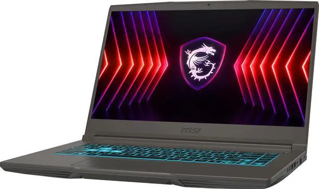 Alt view image 4 of 7 - MSI Thin 15 Gaming Laptop 15.6" FHD IPS 144Hz Intel Octa-core i5-13420H 32GB DDR4 1TB SSD GeForce RTX 4050 Backlit USB-C Win11