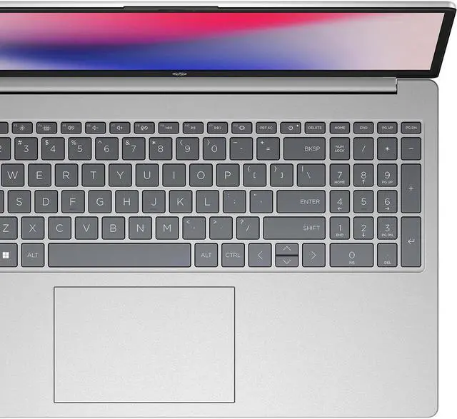 Alt view image 2 of 5 - HP Business Laptop 15.6" FHD BrightView Touchscreen Intel 10-core 3 100U 32GB DDR4 1TB SSD USB-C Fast Charging Long-Lasting Battery Win11