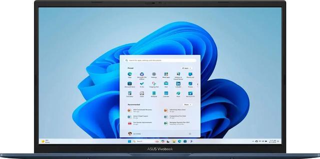 Main image of Asus VivoBook 17 Business Laptop 17.3" FHD IPS Anti-glare Intel 6-core i3-1215U 24GB DDR4 1TB SSD USB-C SonicMaster Win11
