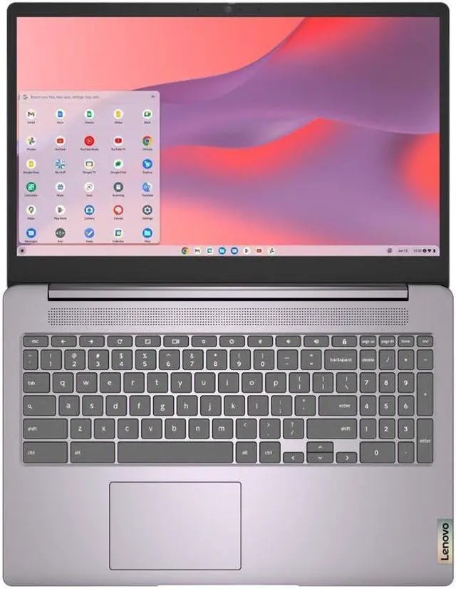 Alt view image 3 of 7 - Lenovo IdeaPad 3 Chromebook Laptop 15.6" FHD Anti-glare Intel Celeron N4500 4GB DDR4 64GB eMMC + 64GB SD Card Privacy Camera USB-C Long-Lasting Battery