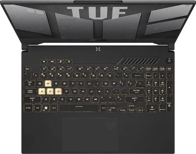 Alt view image 2 of 6 - Asus TUF F15 Gaming Laptop 15.6" FHD IPS 144Hz (MUX Switch + Optimus) Intel 12-core i5-12500H 64GB DDR4 2TB SSD GeForce RTX 3050 Backlit Thunderbolt USB-C Win11