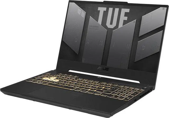 Alt view image 4 of 6 - Asus TUF F15 Gaming Laptop 15.6" FHD IPS 144Hz (MUX Switch + Optimus) Intel 12-core i5-12500H 64GB DDR4 2TB SSD GeForce RTX 3050 Backlit Thunderbolt USB-C Win11