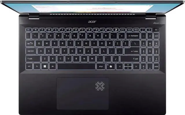 Alt view image 2 of 7 - Acer Swift 16 AI Premium AI Copilot+ PC Laptop 16" 3k OLED Touch (100% DCI-P3) Intel 8-core Ultra 7 Series 2 256V 16GB DDR5 512GB SSD Backlit Fingerprint 1440p QHD IR Camera Win11