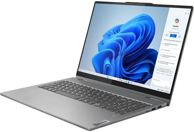 Alt view image 6 of 7 - Lenovo IdeaPad Flex 5 2-in-1 Laptop 16" WUXGA IPS Glossy Touch Intel 10-core Core 7 150U 16GB DDR5 1TB SSD Backlit Fingerprint USB-C FHD Camera Rapid Charging w/Pen Win11