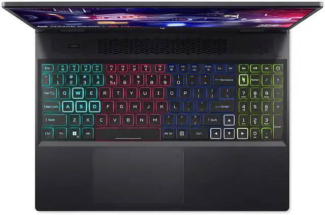 Alt view image 2 of 6 - Acer Nitro 16 Gaming Laptop 16" WQXGA IPS 165Hz AMD Zen 4 Octa-core Ryzen 9 7940HS 64GB DDR5 4TB SSD GeForce RTX 4070 RGB Backlit Win11