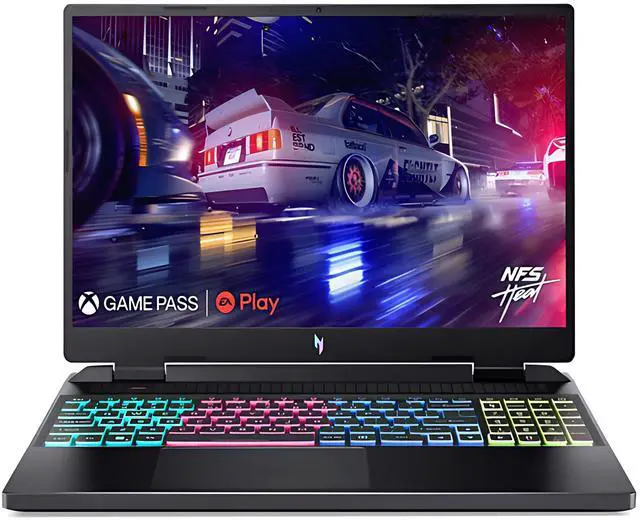 Main image of Acer Nitro 16 Gaming Laptop 16" WQXGA IPS 165Hz AMD Zen 4 Octa-core Ryzen 9 7940HS 64GB DDR5 4TB SSD GeForce RTX 4070 RGB Backlit Win11