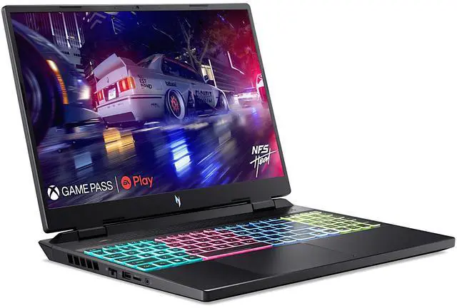 Alt view image 3 of 6 - Acer Nitro 16 Gaming Laptop 16" WQXGA IPS 165Hz AMD Zen 4 Octa-core Ryzen 9 7940HS 64GB DDR5 4TB SSD GeForce RTX 4070 RGB Backlit Win11
