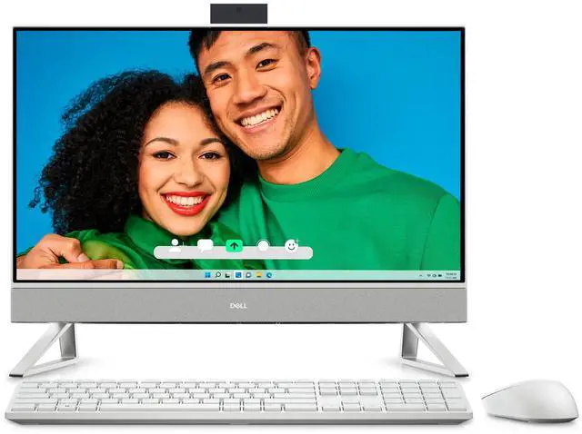 Main image of Dell Inspiron 27 7730 AIO Desktop 27" FHD Touchscreen (99% sRGB) Intel 10-core Core 7 150U 32GB DDR4 1TB SSD GeForce MX570A USB-C Pop-up FHD Camera Wi-Fi 6E Win11