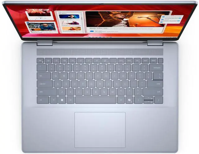 Alt view image 4 of 6 - Dell Inspiron 16 Plus 7640 Business Laptop 16" 2.5k (2560x1600) 120Hz Intel 10-core i7-13620H 16GB DDR5 1TB SSD Backlit Thunderbolt FHD Camera Long-Lasting Battery ExpressCharge Win11