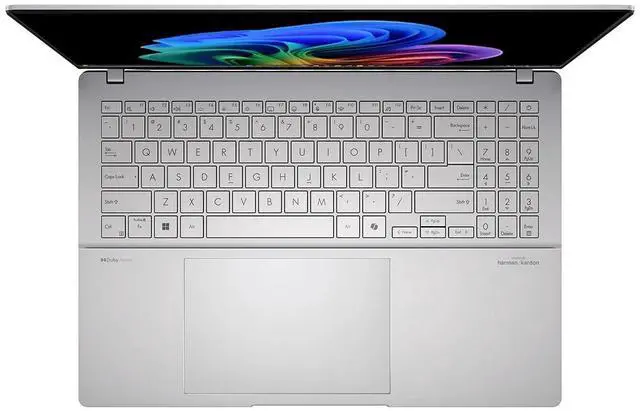 Alt view image 2 of 7 - Asus Vivobook S16 AI PC Laptop 16" 3.2k OLED 120Hz (600nits 100% DCI-P3) AMD 10-core Ryzen AI 9 365 (Up to 50 TOPS) 32GB DDR5 4TB SSD RGB Backlit FHD IR Camera Win11