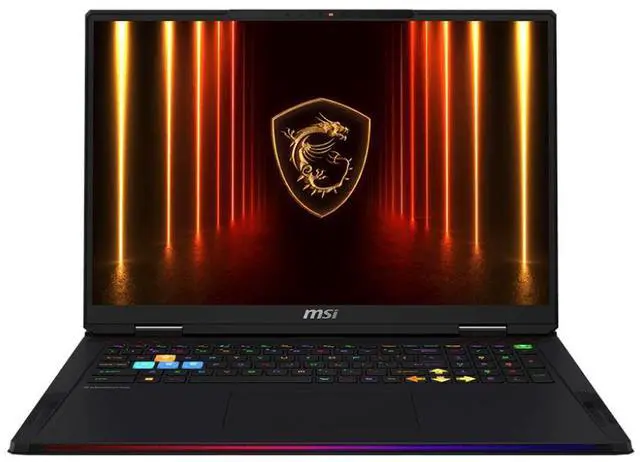 Main image of MSI Raider 18 HX Gaming Copilot AI PC Laptop 18" QHD+ IPS 240Hz (100% DCI-P3) Intel 24-core Ultra 9 Series 2 285HX 32GB DDR5 1TB SSD GeForce RTX 5080 GDDR7 DLSS4 Win11