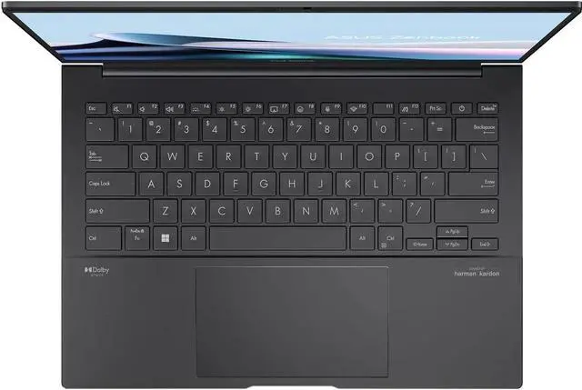 Alt view image 2 of 6 - Asus Zenbook 14 OLED Business Laptop 14" WUXGA Lumina OLED Touch (100% DCI-P3, 500nits HDR) Intel 16-core Ultra 7 255H (Up to 13 TOPS) 16GB DDR5 1TB SSD Backlit Fingerprint Wi-Fi 7 Win11