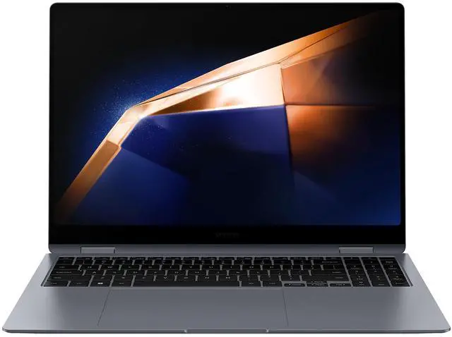 Alt view image 2 of 7 - Samsung Galaxy Book4 Pro 360 Copilot AI PC Laptop 16" 2880x1800 AMOLED Touch (120% DCI-P3) Intel 12-Core Ultra 7 155H (Up to 11 TOPS) 16GB DDR5 1TB SSD Backlit Fingerprint Thunderbolt 2M Camera Win11