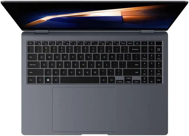 Alt view image 3 of 7 - Samsung Galaxy Book4 Pro 360 Copilot AI PC Laptop 16" 2880x1800 AMOLED Touch (120% DCI-P3) Intel 12-Core Ultra 7 155H (Up to 11 TOPS) 16GB DDR5 1TB SSD Backlit Fingerprint Thunderbolt 2M Camera Win11