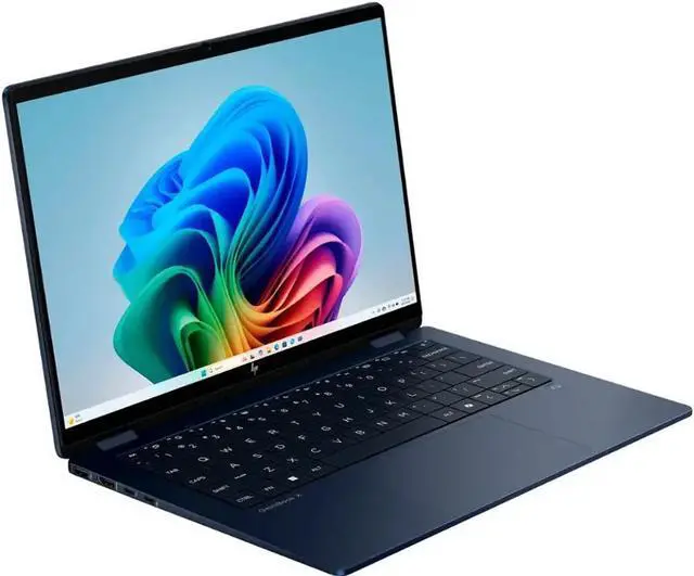 Alt view image 3 of 6 - HP OmniBook X Flip 2-in-1 Laptop 14" WUXGA IPS Touch (400nits) Intel 8-core Ultra 5 226V (Up to 40 TOPS) 16GB DDR5 512GB SSD Backlit Wi-Fi 6E 5MP IR Privacy Camera Poly Win11 Copilot+ AI