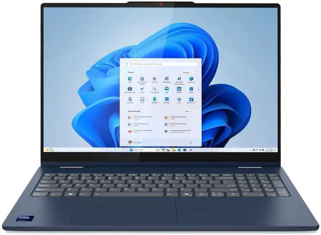 Main image of Lenovo IdeaPad Flex 5i 2-in-1 Laptop 16" WUXGA IPS Touchscreen Intel 12-core Ultra 5 225U 16GB DDR5 1TB SSD Backlit FHD IR Privacy Camera Wi-Fi6 w/Digital Pen Win11 Copilot AI PC