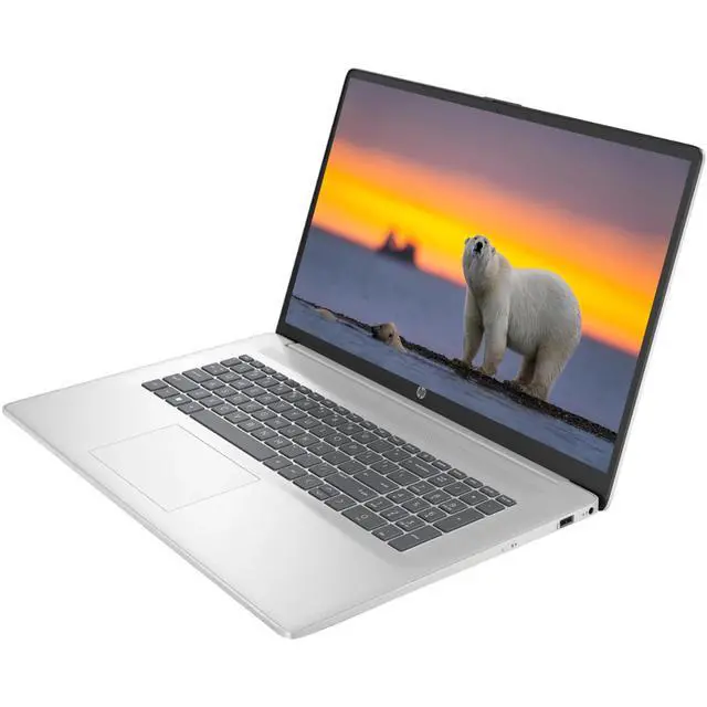 Alt view image 3 of 5 - HP 17 Business Laptop 17.3" HD+ Anti-Glare Intel 8-core i3-N305 16GB DDR4 512GB SSD USB-C Long-Lasting Battery Fast Charging Privacy Camera Win11