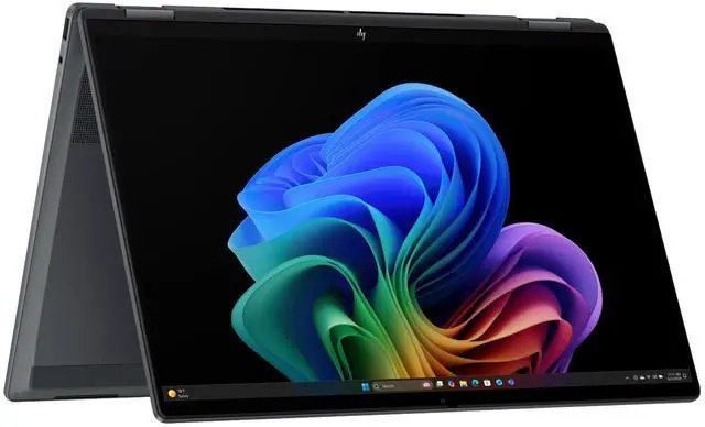 Main image of HP OmniBook X Flip 2-in-1 Laptop 16" 3K OLED Touch (100% DCI-P3, 120Hz) Intel 8-core Ultra 9 288V (Up to 48 TOPS) 32GB DDR5 1TB SSD Backlit Wi-Fi6E 5MP IR HDR Camera Win11 Copilot+ AI