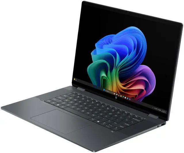Alt view image 4 of 6 - HP OmniBook X Flip 2-in-1 Laptop 16" 3K OLED Touch (100% DCI-P3, 120Hz) Intel 8-core Ultra 9 288V (Up to 48 TOPS) 32GB DDR5 1TB SSD Backlit Wi-Fi6E 5MP IR HDR Camera Win11 Copilot+ AI