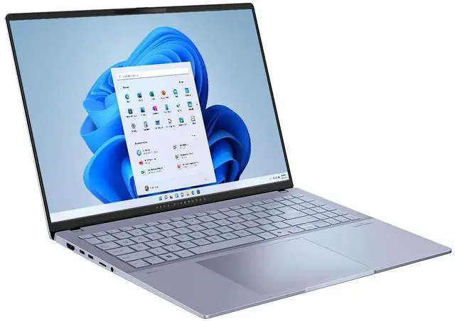 Alt view image 3 of 7 - Asus Vivobook S16 AI PC Laptop 16" 2.8k OLED 120Hz (600nits, 100% DCI-P3) Intel 16-core Ultra 9 285H 32GB DDR5 1TB SSD RGB Backlit Harman/kardon Wi-Fi7 FHD IR Privacy Camera Win11 Copilot+ AI