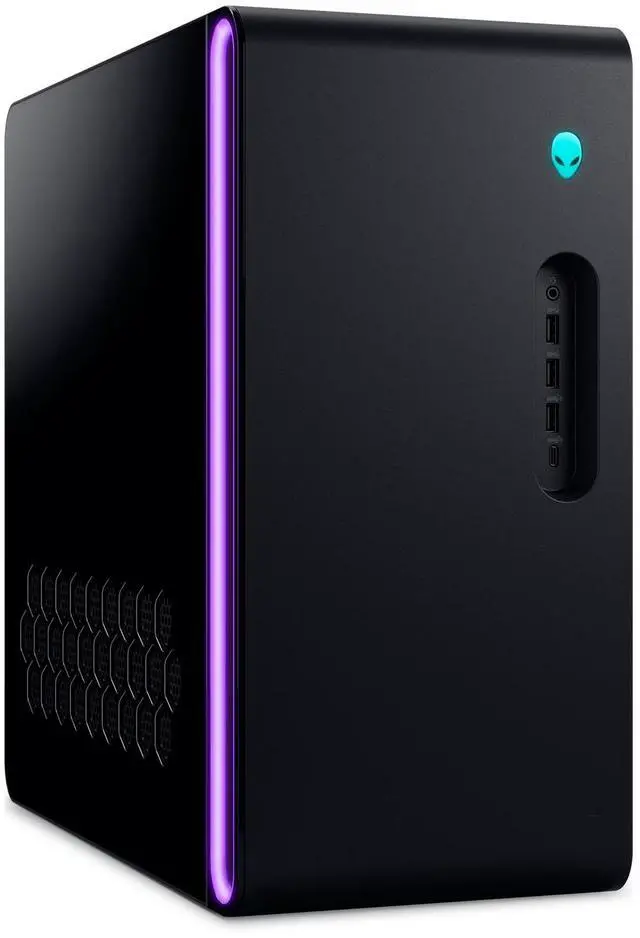 Alt view image 5 of 6 - Dell Alienware Aurora ACT1250 Gaming Desktop Intel 20-core Ultra 7 265F 32GB DDR5 1TB SSD GeForce RTX 5070 Ti 16GB GDDR7 DLSS4 Wi-Fi7 1000W PSU Liquid Cooler For Gaming AI Win11