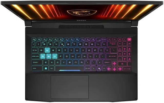 Alt view image 2 of 5 - MSI Katana 15 HX Gaming Laptop 15.6" QHD IPS 165Hz (100% DCI-P3) Intel 16-core i7-14650HX 64GB DDR5 4TB SSD GeForce RTX 5070 DLSS4 (Up to 798 AI TOPS) RGB Backlit USB-C Win11
