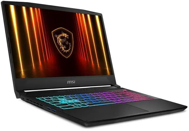 Alt view image 4 of 5 - MSI Katana 15 HX Gaming Laptop 15.6" QHD IPS 165Hz (100% DCI-P3) Intel 16-core i7-14650HX 64GB DDR5 4TB SSD GeForce RTX 5070 DLSS4 (Up to 798 AI TOPS) RGB Backlit USB-C Win11