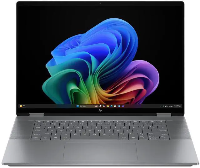 Alt view image 2 of 5 - HP OmniBook X Flip 2-in-1 Laptop 16" WUXGA IPS Touch (400nits) AMD 8-core Ryzen AI 7 350 (Up to 50 TOPS) 24GB DDR5 1TB SSD Backlit Wi-Fi6E 5MP IR Privacy Camera Poly Win11