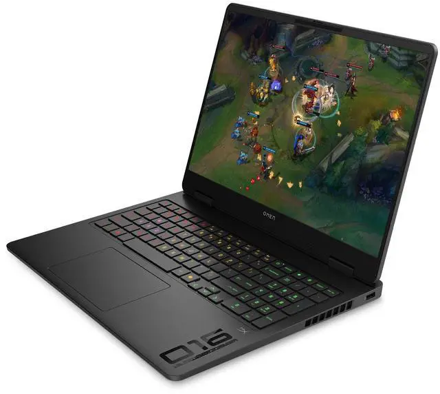 Alt view image 3 of 6 - HP Omen 16 Gaming AI Laptop 16 " WQXGA 240Hz (500nits, 100% sRGB) AMD 10-core Ryzen AI 9 365 (Up to 50 TOPS) 32GB DDR5 1TB SSD GeForce RTX 5070 GDDR7 DLSS4 (Up to 988 TOPS) RGB Backlit Win11