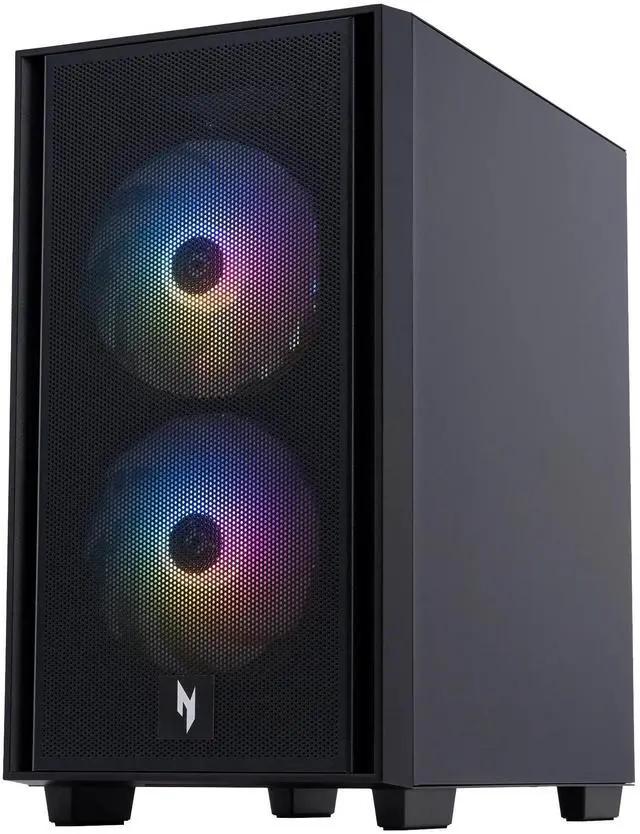 Alt view image 3 of 6 - Acer Nitro 60 Gaming Desktop Computer AMD Octa-core Ryzen 7 7700 (>i9-13900H) 32GB DDR5 2TB SSD GeForce RTX 5070 12GB GDDR7 DLSS4 (Up to 988 AI Tops) 850W 80+ Gold PSU USB-C DisplayPort Win11