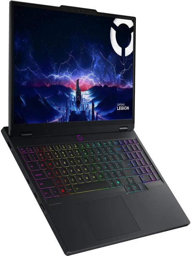 Alt view image 4 of 7 - Lenovo Legion 5 AI-Powered Gaming AI PC Laptop 15.1" WQXGA 2560x1600 OLED 165Hz AMD 8-core Ryzen 7 260 32GB RAM 1TB SSD GeForce RTX 5060 DLSS4 (Up to 572 AI TOPS) HARMAN Win11 w/Copilot AI