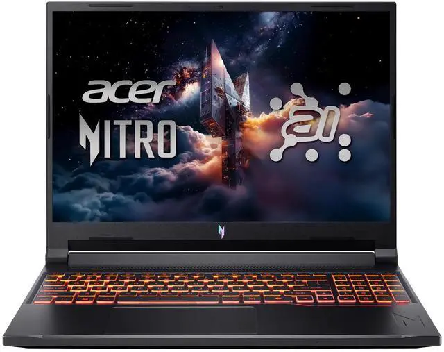Main image of Acer Nitro V 16 AI Gaming Laptop 16" WUXGA IPS 180Hz AMD Zen 4 Octa-Core Ryzen 7 260 64GB RAM 1TB SSD GeForce RTX 5050 (Up to 421 AI TOPS) Backlit Win11