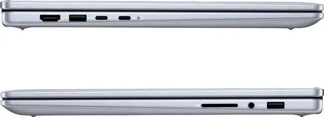 Alt view image 4 of 6 - Dell Inspiron 14 7445 2-in-1 Laptop 14" WUXGA ComfortView Touchscreen AMD 6-core Ryzen 5 8640HS 64GB DDR5 1TB SSD Backlit Fingerprint Wi-Fi6E FHD Camera Win11 Copilot AI