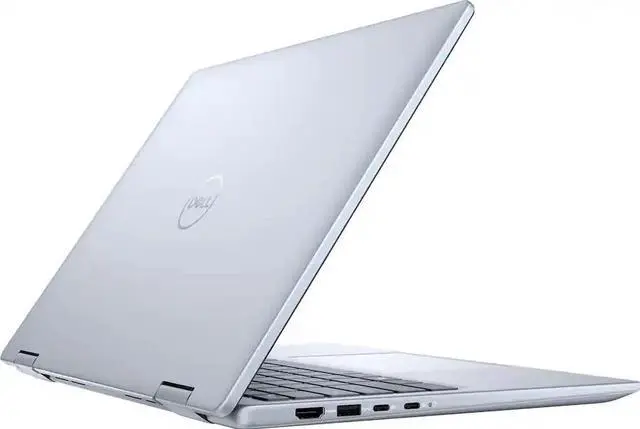 Alt view image 5 of 6 - Dell Inspiron 14 7445 2-in-1 Laptop 14" WUXGA ComfortView Touchscreen AMD 6-core Ryzen 5 8640HS 64GB DDR5 1TB SSD Backlit Fingerprint Wi-Fi6E FHD Camera Win11 Copilot AI