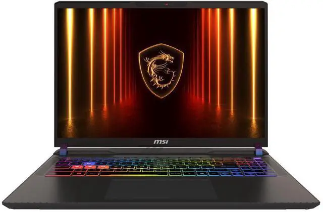 Main image of MSI Vector 16 HX AI Gaming Laptop 16" QHD+ (2560 x 1600) 240Hz Intel 24-core Ultra 9 275HX (>i9-14900HX) 32GB RAM 2TB SSD GeForce RTX 5080 16GB (Up to 1334 AI TOPS) RGB Backlit Wi-Fi7 Win11