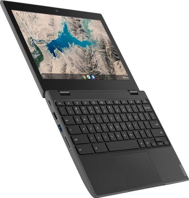 Alt view image 5 of 20 - Lenovo 100e Chromebook 2nd Gen 81QB0000US Chromebook MTK MT8173C (2.1 GHz) 4 GB Memory 32 GB eMMC 11.6" Chrome OS