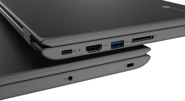 Alt view image 4 of 20 - Lenovo 100e Chromebook 2nd Gen 81QB0000US Chromebook MTK MT8173C (2.1 GHz) 4 GB Memory 32 GB eMMC 11.6" Chrome OS