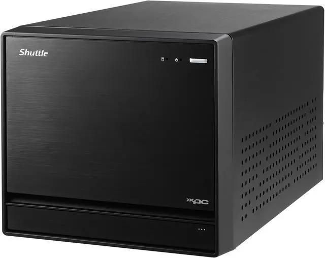 Alt view image 2 of 20 - Shuttle XPC Cube SH570R8 Mini Barebone PC Intel H570 LGA 1200 Supports 125W 11th/10th Gen Rocket Lake/Comet Lake CPU No RAM No HDD/SSD No CPU No OS 500W 80 Plus Gold Flex PSU