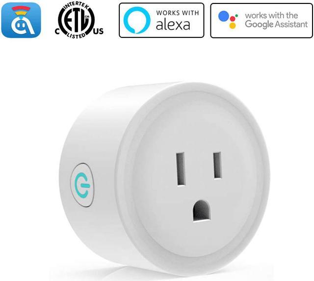 Avatar Controls Alexa Smart Plugs, WiFi Outlet Socket, Smart Outlets Remote Control Timer/On/Off Switch, Work with Google Home/IFTTT, App Control, ETL