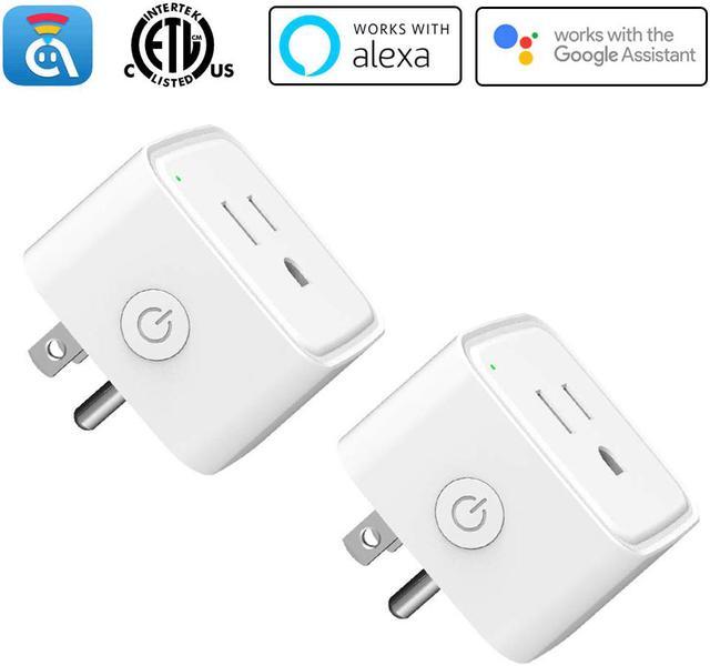 Avatar Controls Smart Plug Outlet, Avatar Controls Wifi Smart Plugs Work  with Alexa Echo Dot/Google Home, APP Remote Control Electrical Outlet  Switch, No Hub Required