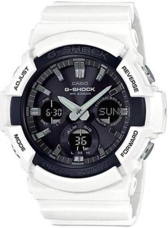 Casio GAS100B 7A G Shock Big Case Tough Solar Mens Watch White